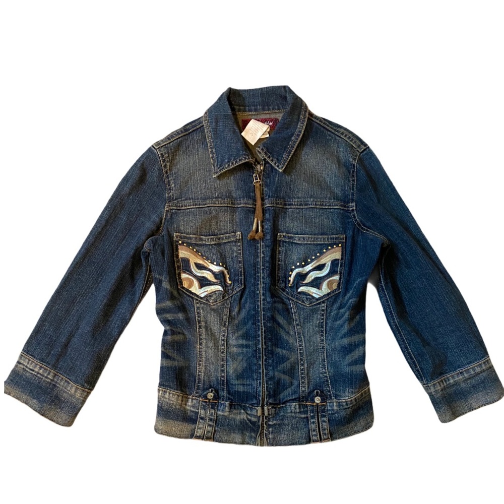 Denim Jacket - Statement Jacket - image 5